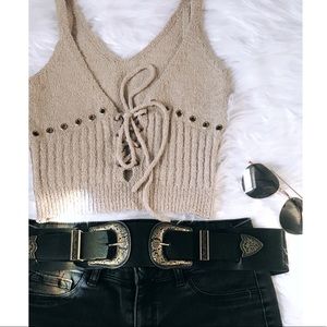 Bohemian Crop Top (Coachella Vibes) 🌻🍂🎡